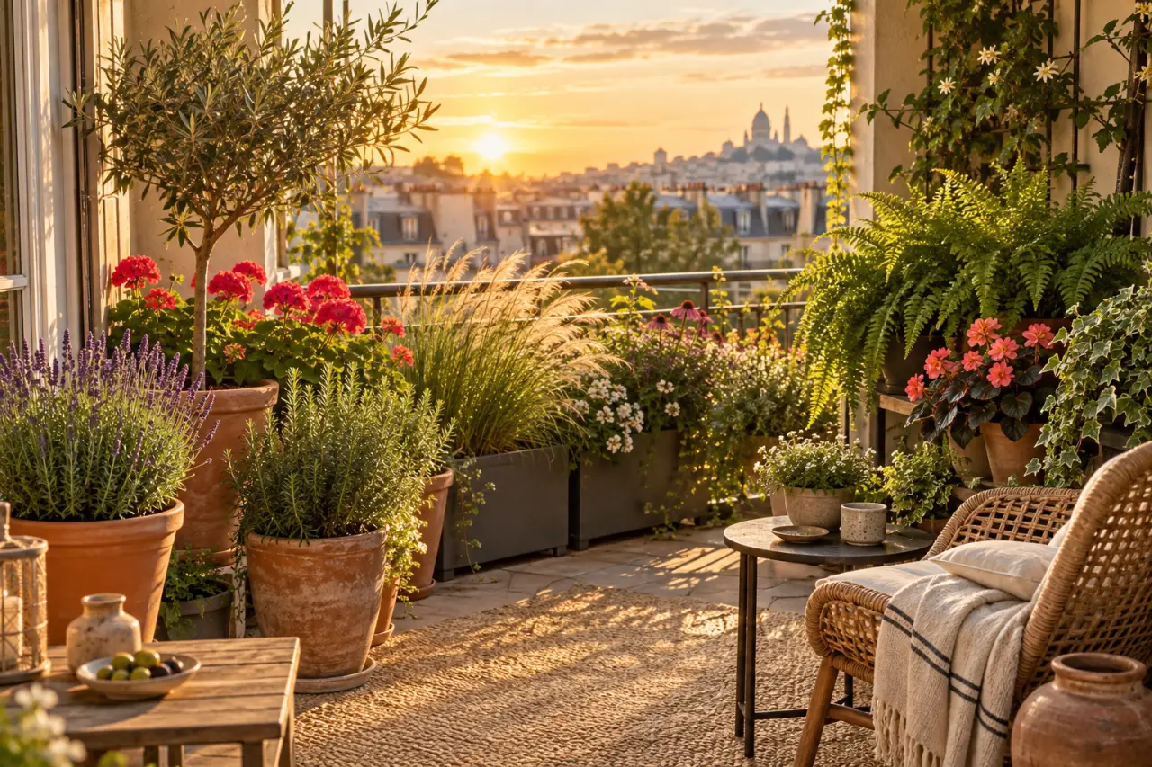 Plantes de balcon : choisissez-les selon l’exposition, le vent et la saison