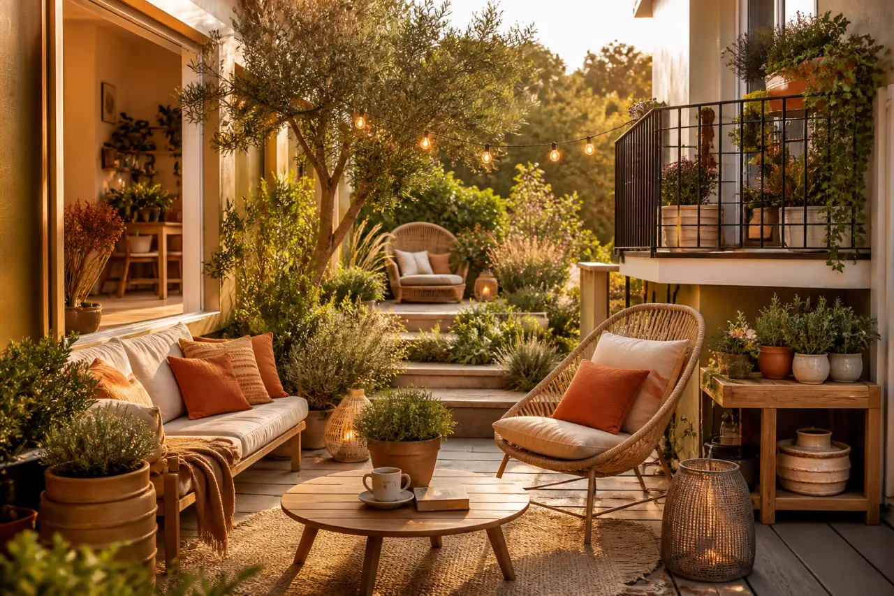 Terrasse, balcon ou jardin : quelles idées déco pour un extérieur harmonieux ?