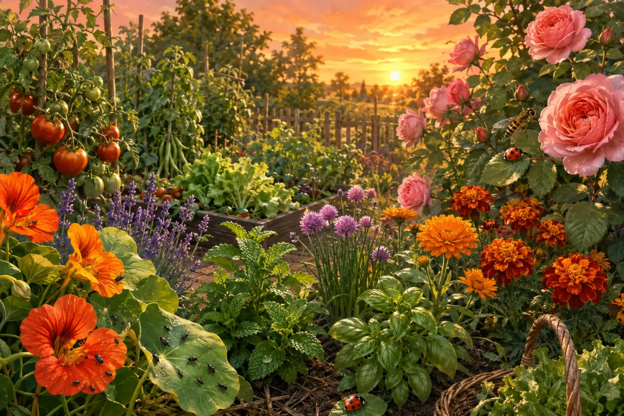 Plante anti-pucerons : lesquelles choisir pour repousser, piéger et protéger rosiers et potager ?
