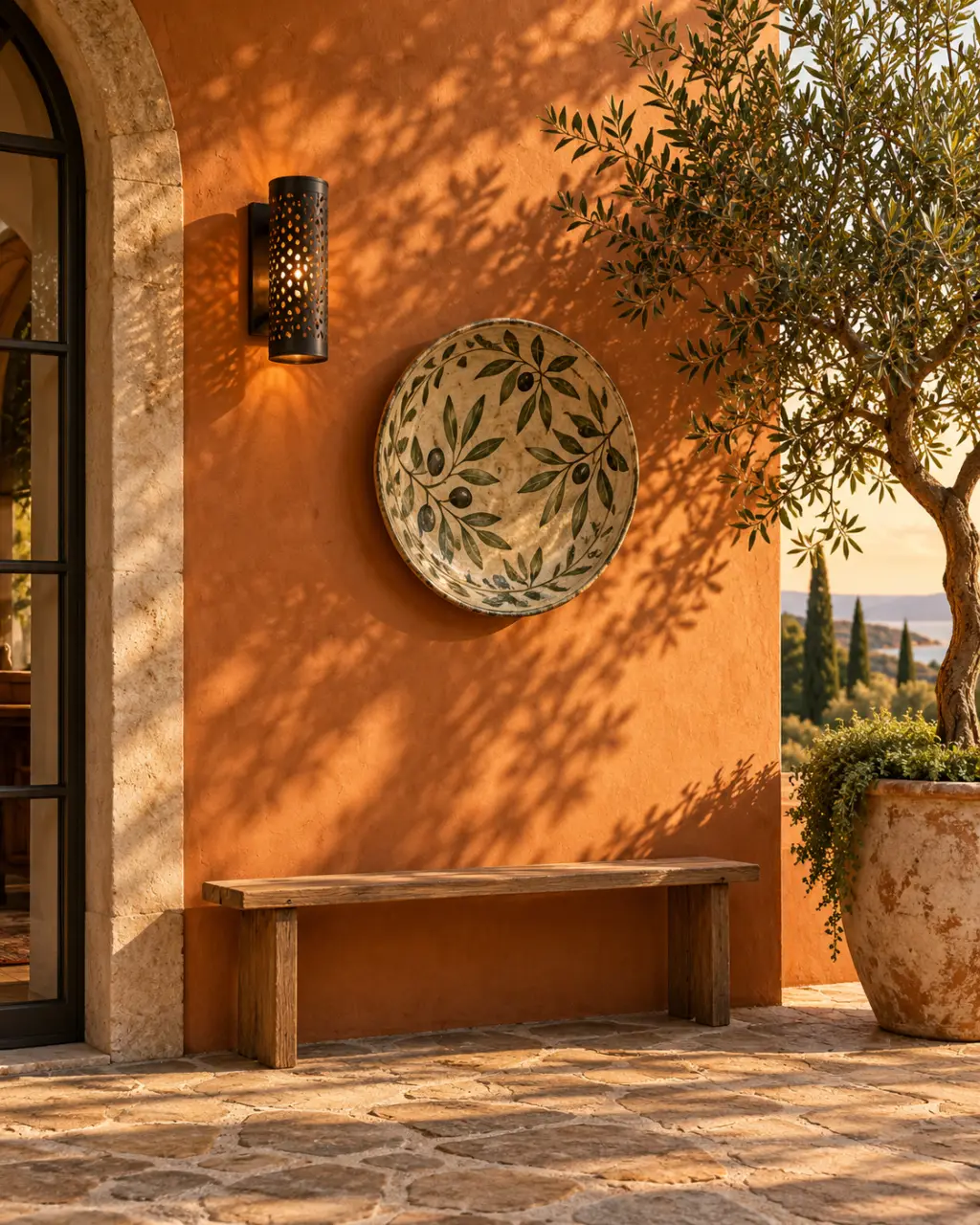 Décoration mur extérieur : du charme sans multiplier les objets